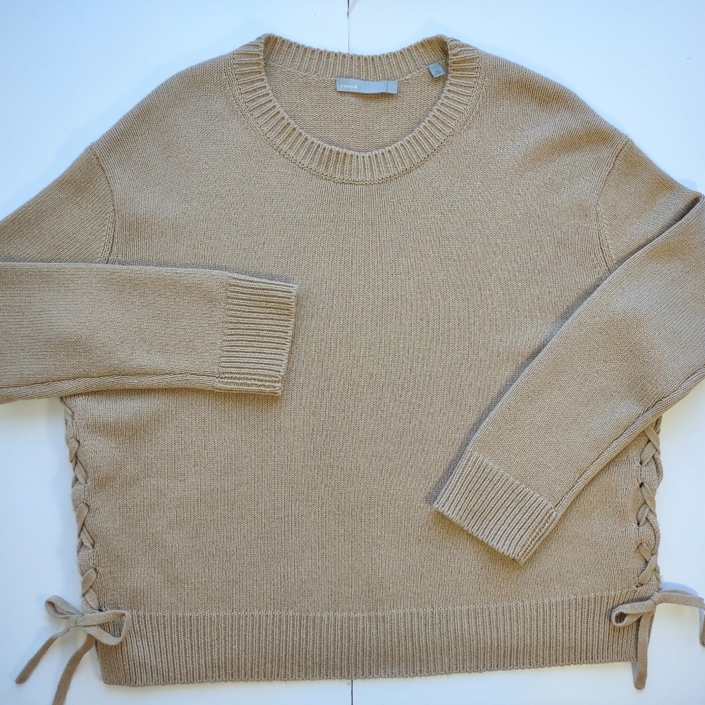 Vince Tan Crew Neck Sweater - Picture 3 of 10
